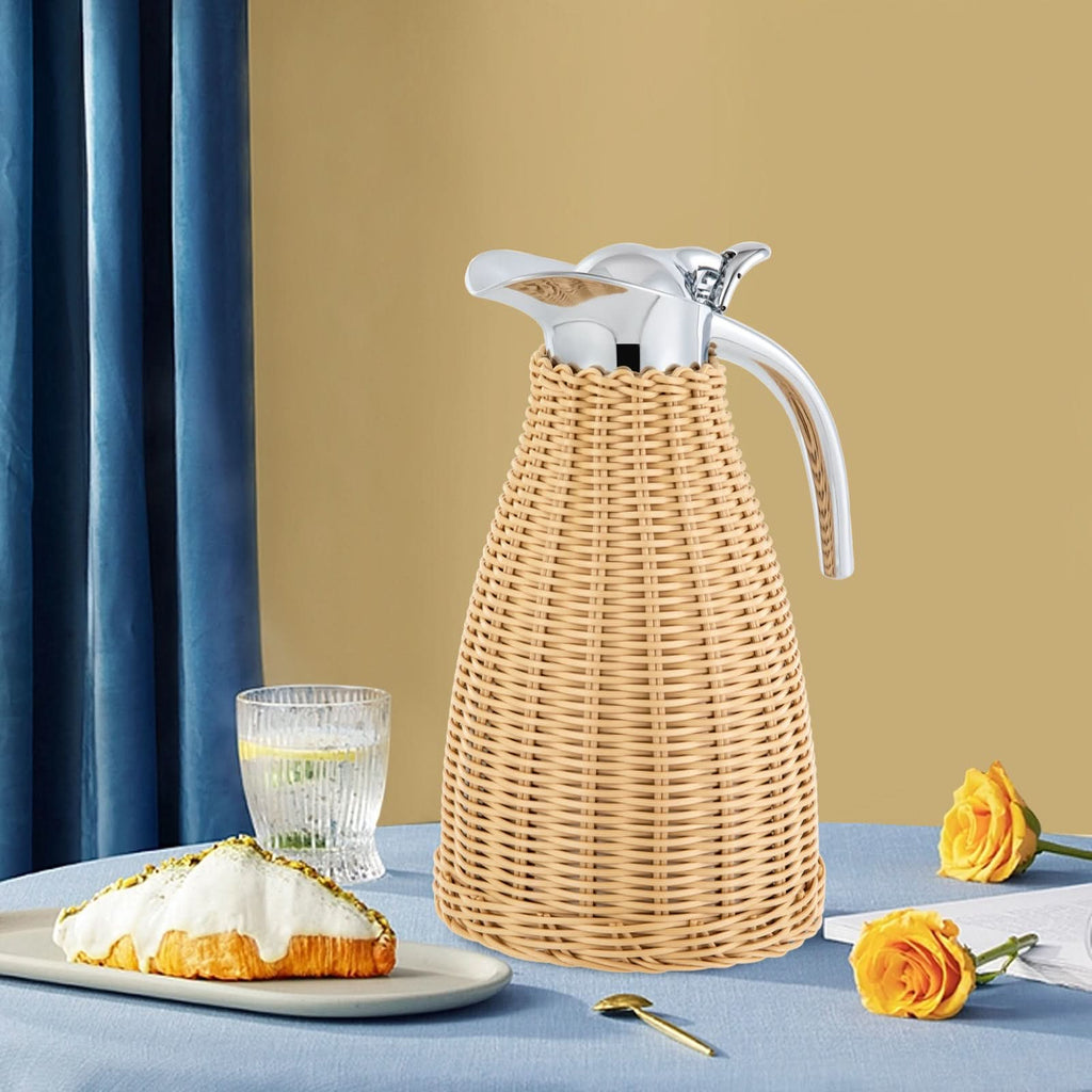 1.5L Stainless Steel Insulated Coffee Carafe – Double-Wall Thermal Jug