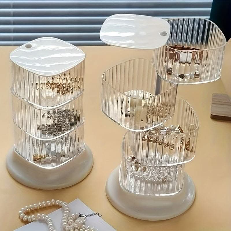 Transparent Jewelry Storage Box – Hairpins & Head Ropes