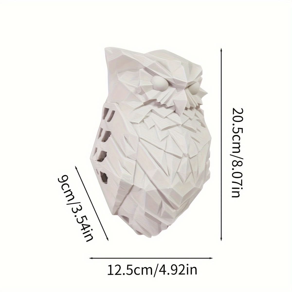 Eagle & Owl LED Wall Lamp - Battery-Powered Decorative Night Light