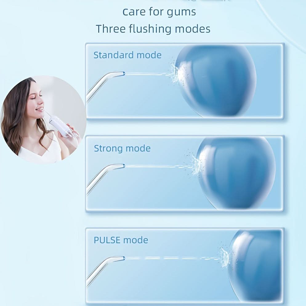 Cordless 4-in-1 Water Flosser – USB Rechargeable
