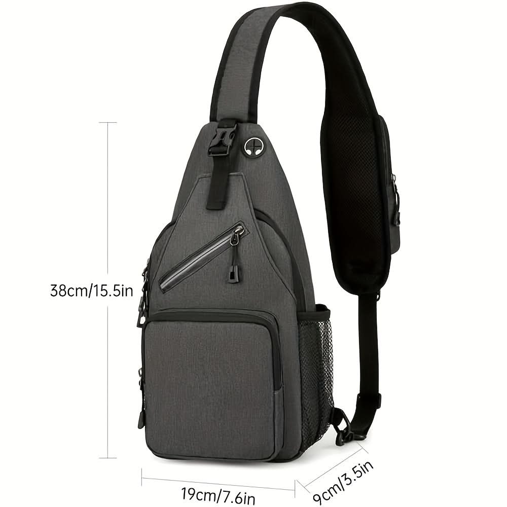 Waterproof Crossbody Bag for Hiking and Travel