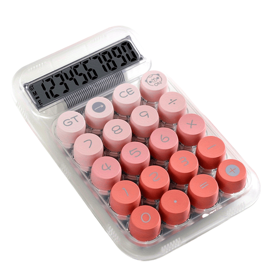 Large LCD Desktop Calculator with Big Buttons