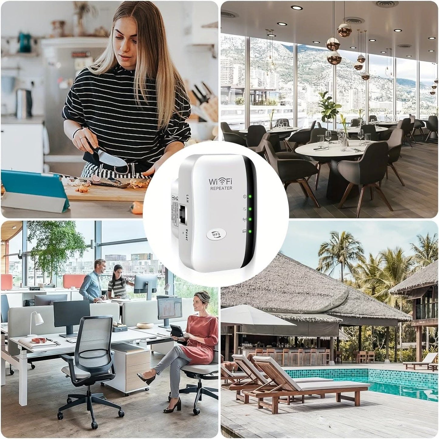 300Mbps WiFi Booster for Home Coverage
