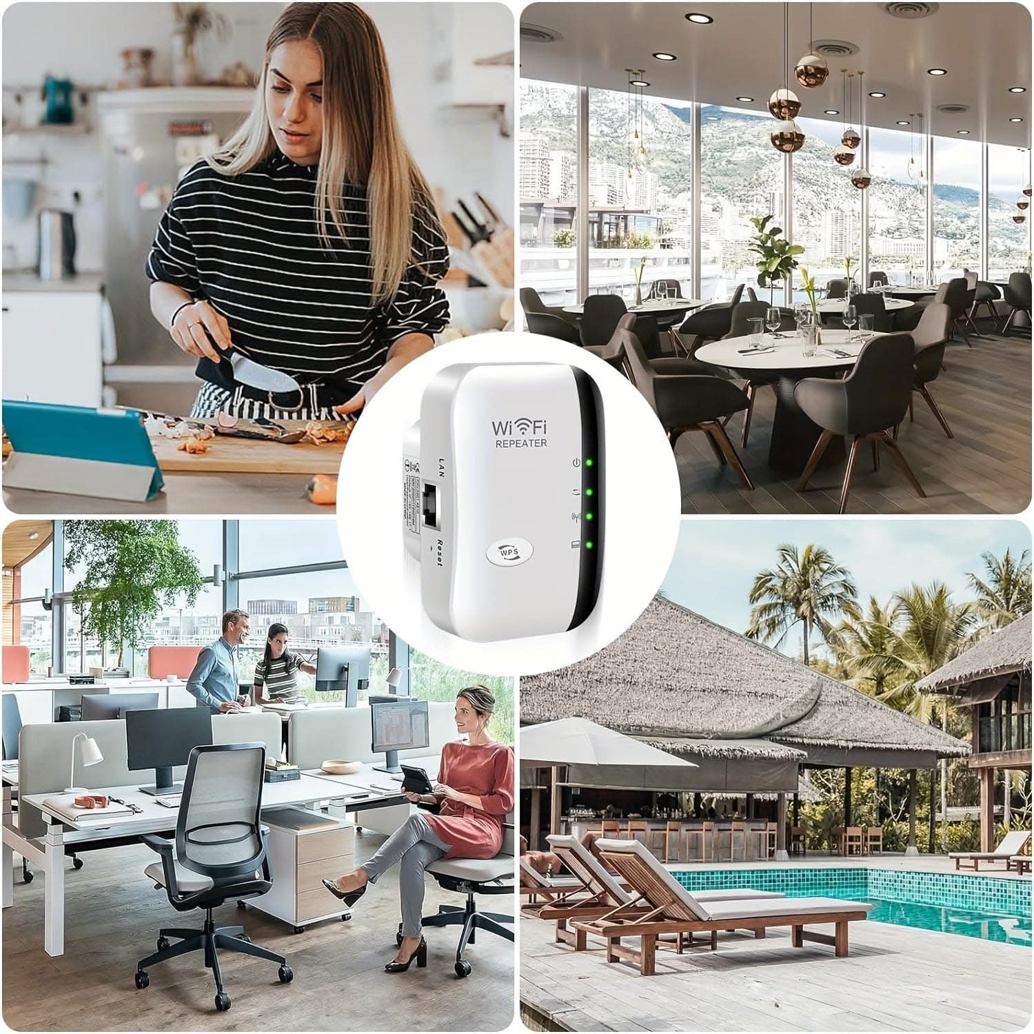 300Mbps WiFi Booster for Home Coverage