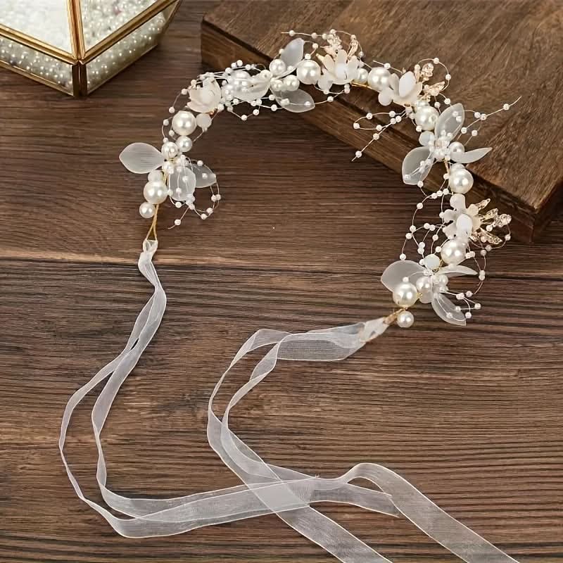 Crystal Flower Headpiece – Luxurious Hair Accessory