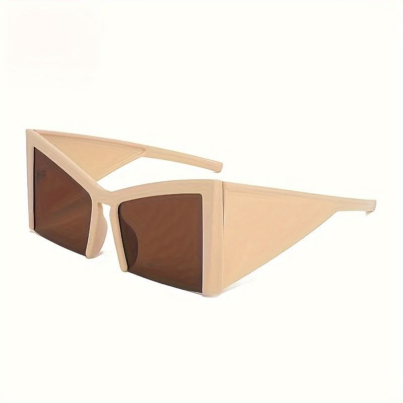 Fashionable UV400 Half-Frame Sunglasses for Men