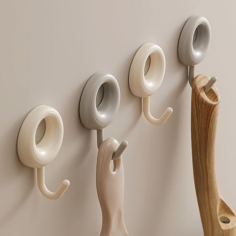 4-Piece Self-Adhesive Wall Hooks Set