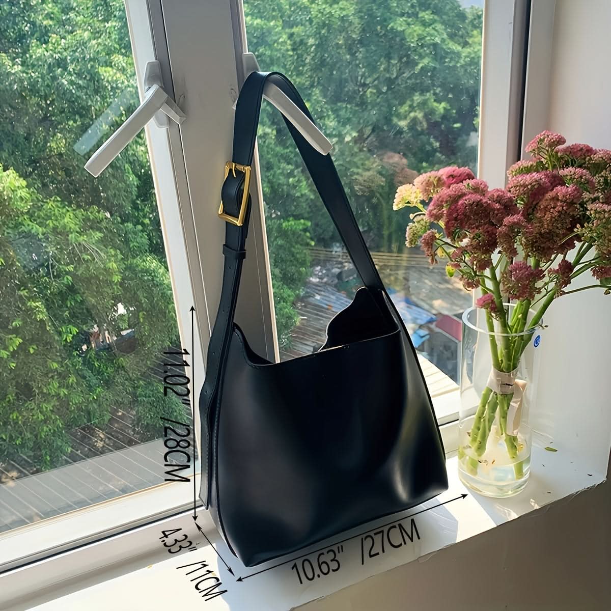 Stylish Casual Coin Purse and Tote Bag Set