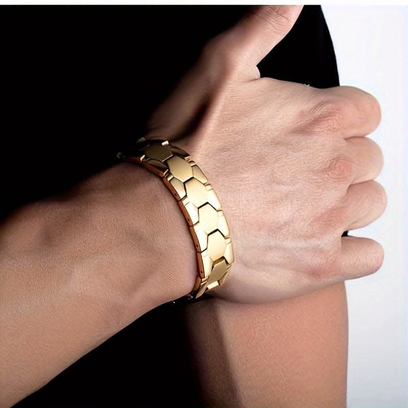 4-in-1 Boho Alloy Titanium Steel Bracelet – Waterproof & Stylish