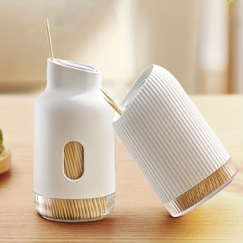 Eco-Friendly Wooden Toothpick Dispenser – Home & Restaurant Use