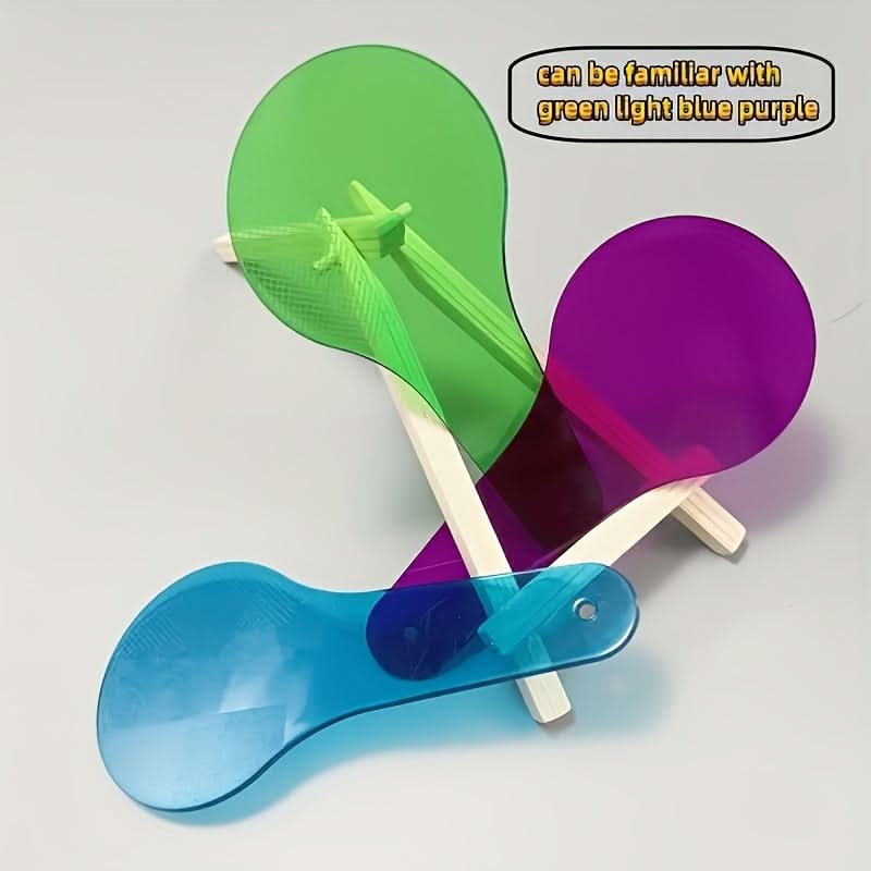 6-Piece Color Recognition Puzzle Set – Optical Recognition Science Toy for Kids