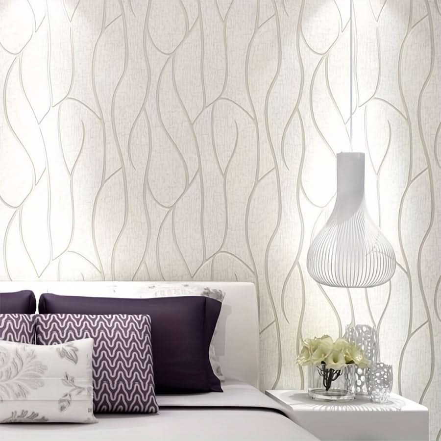 3D Water Ripple Nonwoven Wall Sticker Decor
