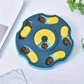 Turquoise Slow Feeder Dog Bowl Maze