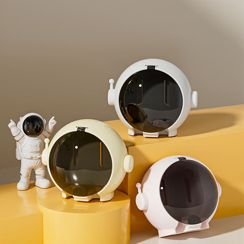 Astronaut Wall-Mounted Toothbrush Holder Organizer