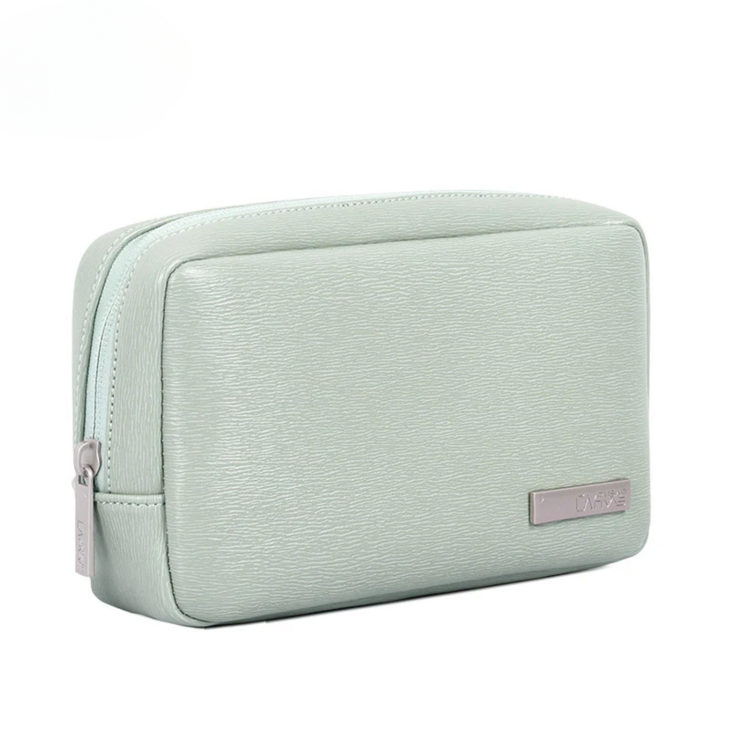 PU Leather Digital Storage Bag – Compact Accessories Organizer for Cables & Hard Drive