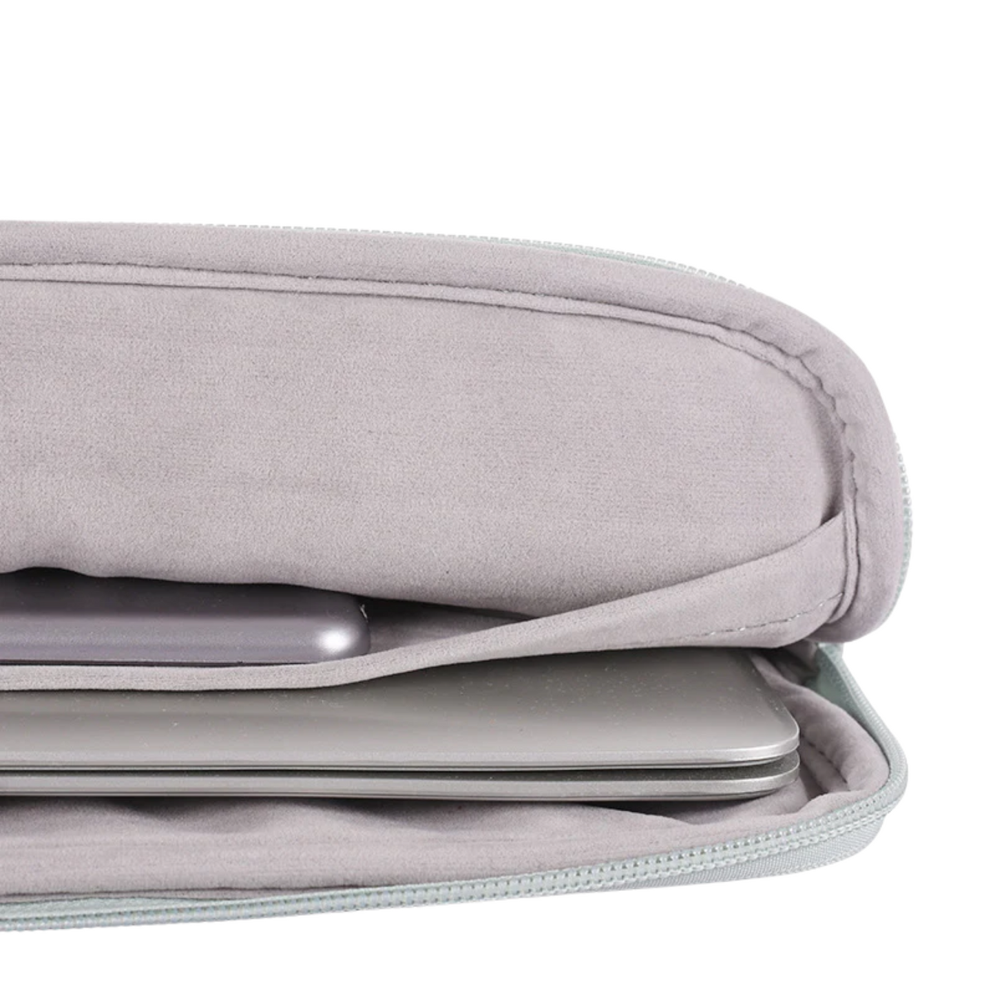 Basic PU Laptop Sleeve – Waterproof Case for 11–15" Devices, Unisex Solid Design