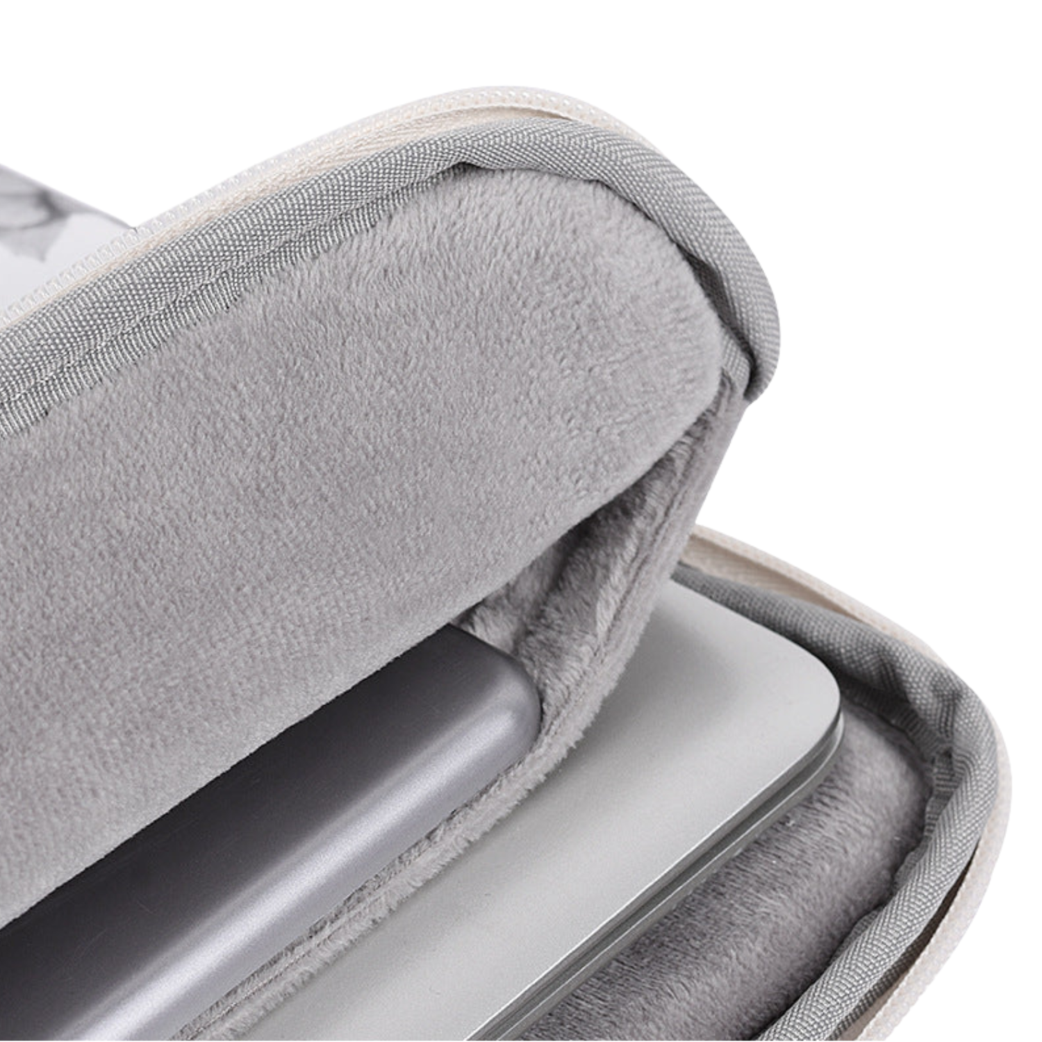 Waterproof PU Laptop Sleeve – Floral Print Protective Case for Apple & More (11-15 inch)
