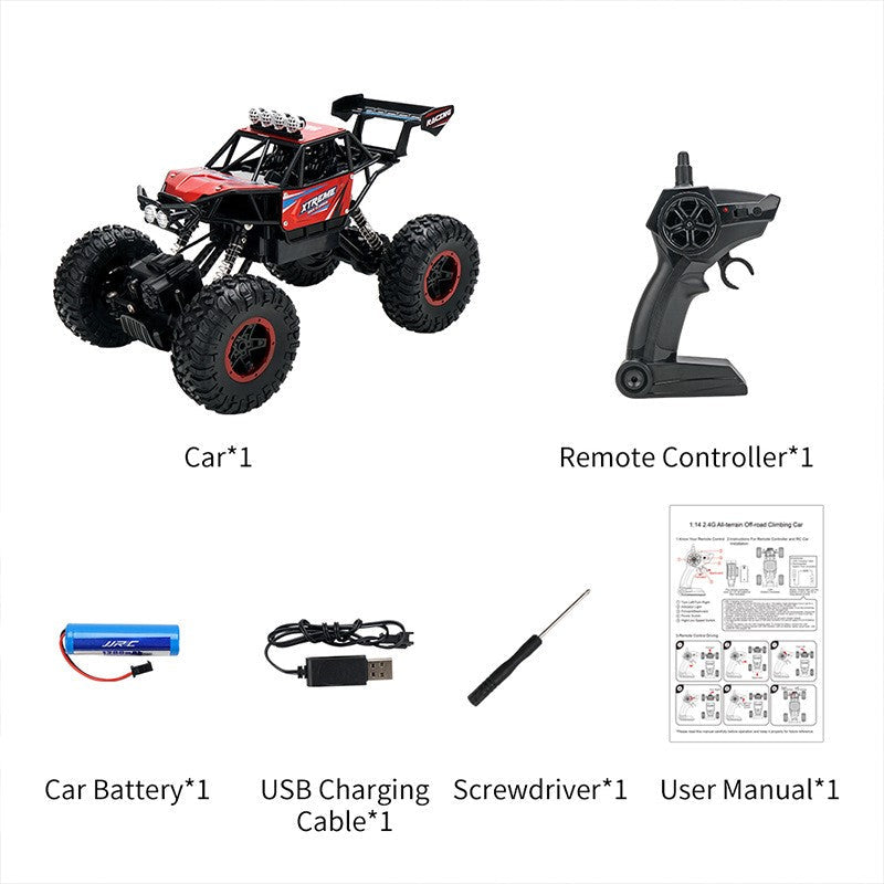 4Wd Alloy Climbing Remote Control Vehicle