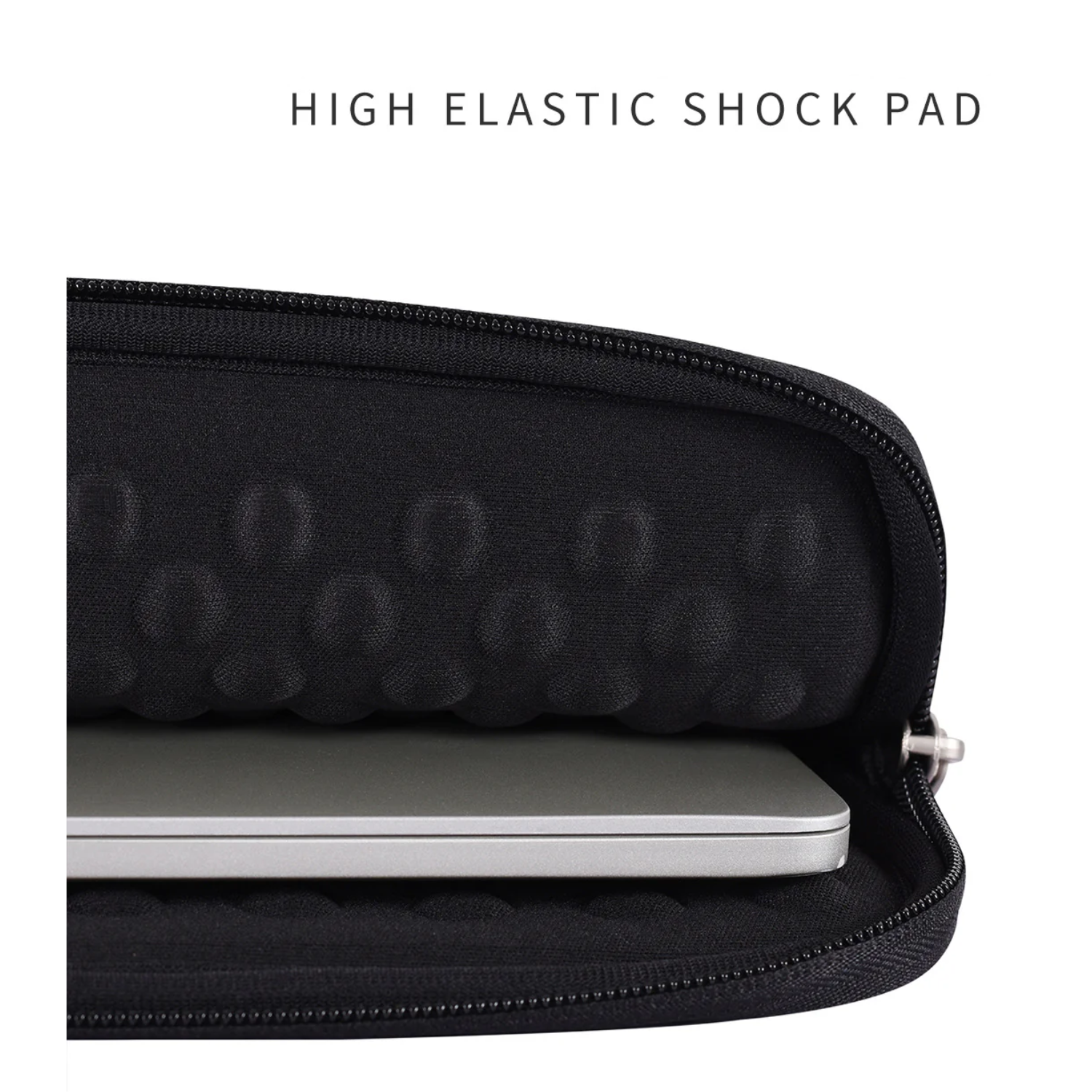 Chess Grid Print Shock-Resistant Laptop Sleeve – PU Case for MacBook