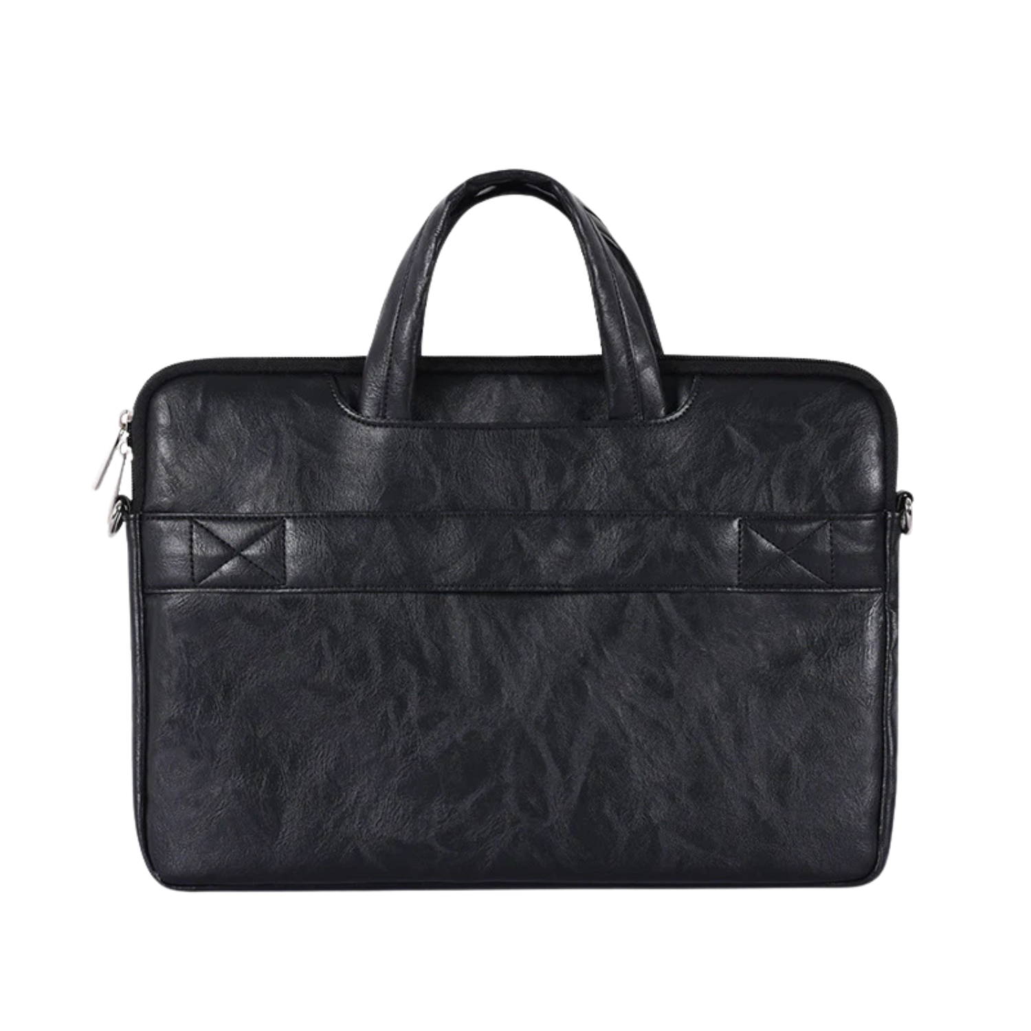 Art Line Printed PU Leather Laptop Briefcase – Waterproof Sleeve for MacBook & more (13–15" Inches)