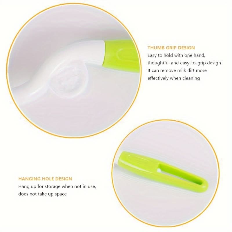 360° Rotating Baby Bottle & Pacifier Brush