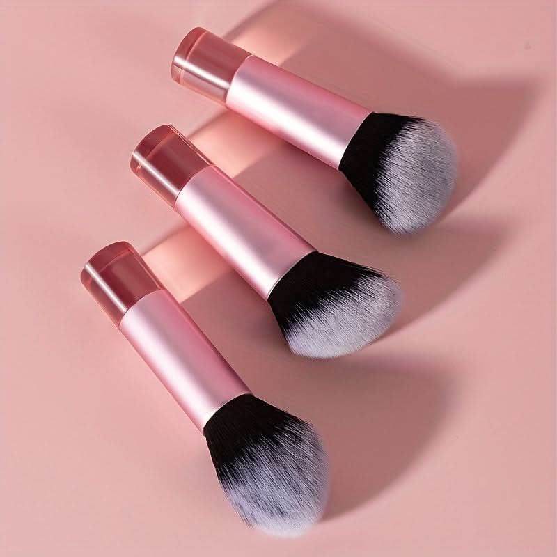 10-Piece Travel Makeup Brush Set with Case - Compact & Versatile