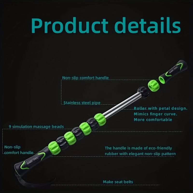 Muscle Fascia Release Roller Stick for Recovery