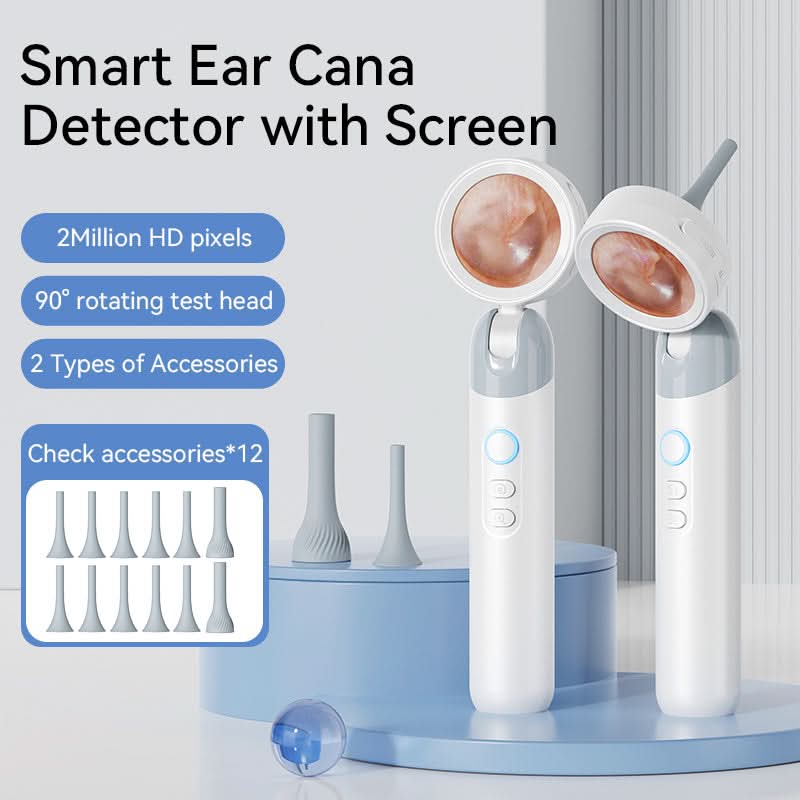 4-in-1 Smart Ear & Nose Camera – HD Endoscope with 90° Rotating Lens