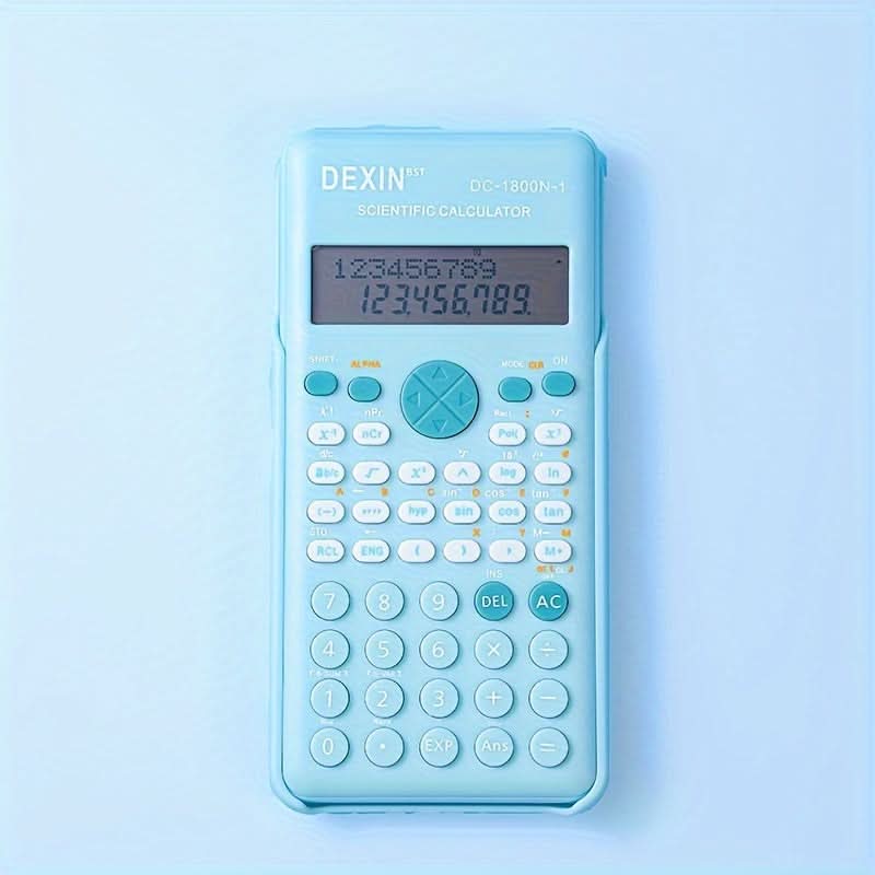 Colorful Scientific Calculator - Multifunctional LCD Display