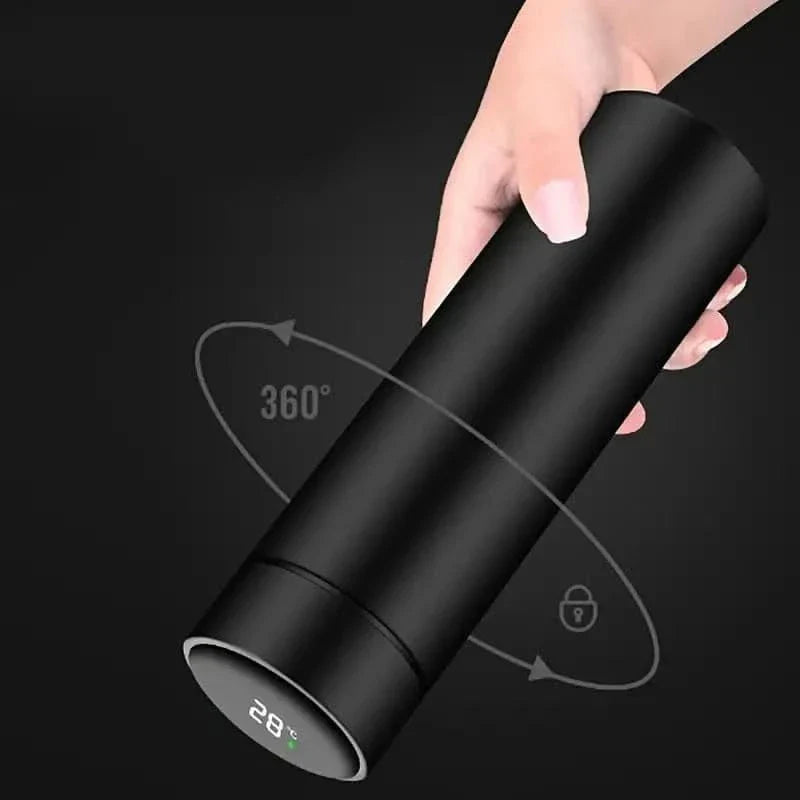 500ml Temperature Display Vacuum Flask – Insulated Water Bottle for Hot & Cold Beverages