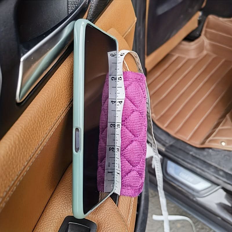 Quilted Car Door Handle Grips – Soft Non-Slip Heat Insulation Protectors