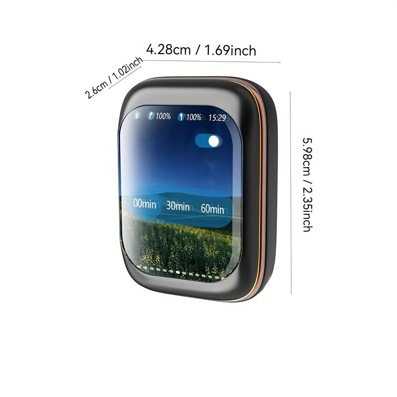 1 Pc Wireless Earbuds with Touch Control, Noise Cancellation