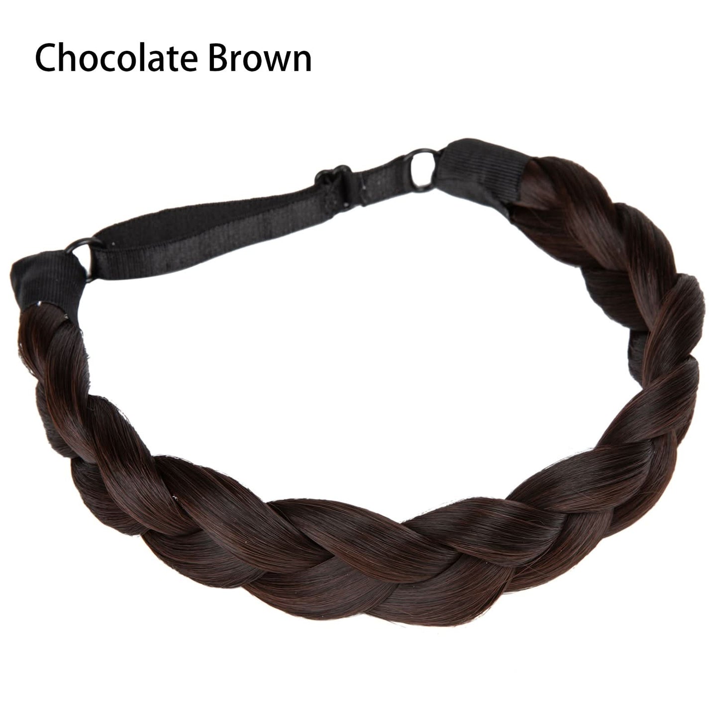 Stylish Adjustable Braided Headband for Women