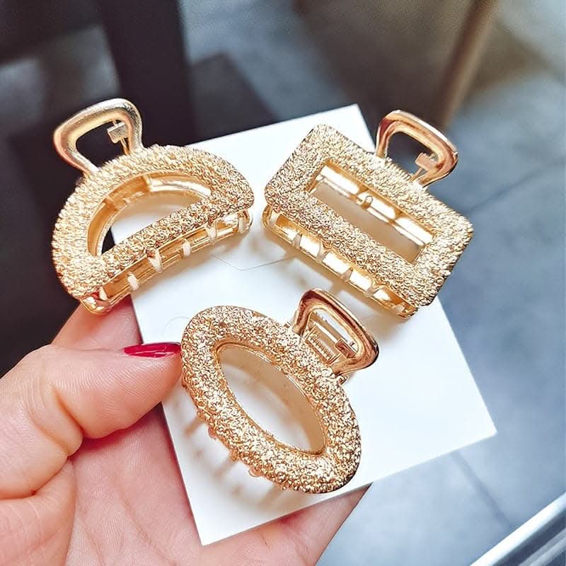 5pcs Vintage Hollow Out Hair Clips