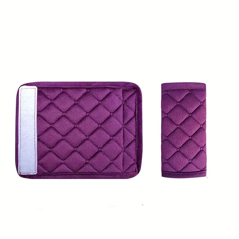Quilted Car Door Handle Grips – Soft Non-Slip Heat Insulation Protectors