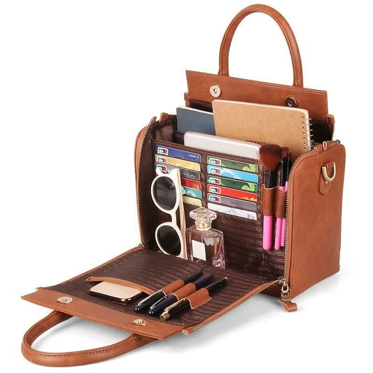 Vintage-Style Women Crossbody Handbag - For Everyday Elegance