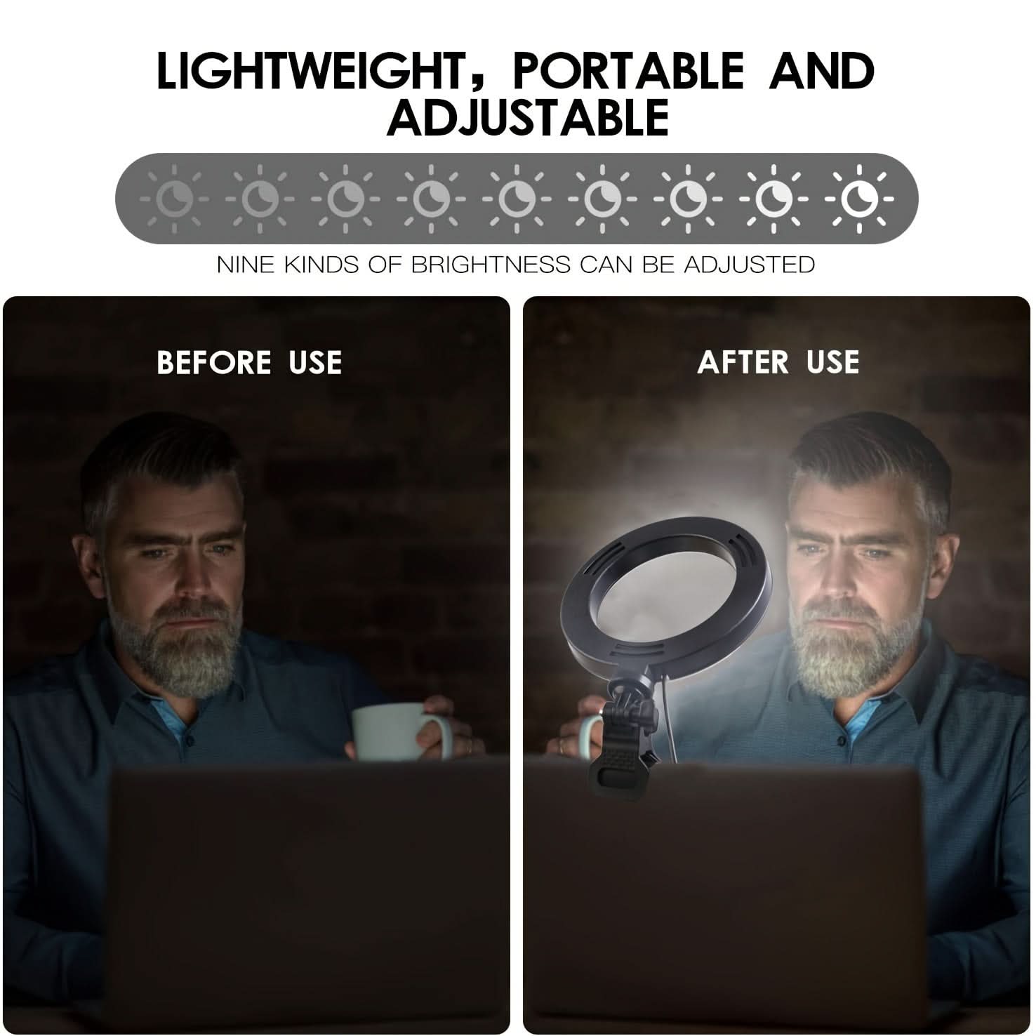 USB-Powered Video Conference Lighting Kit