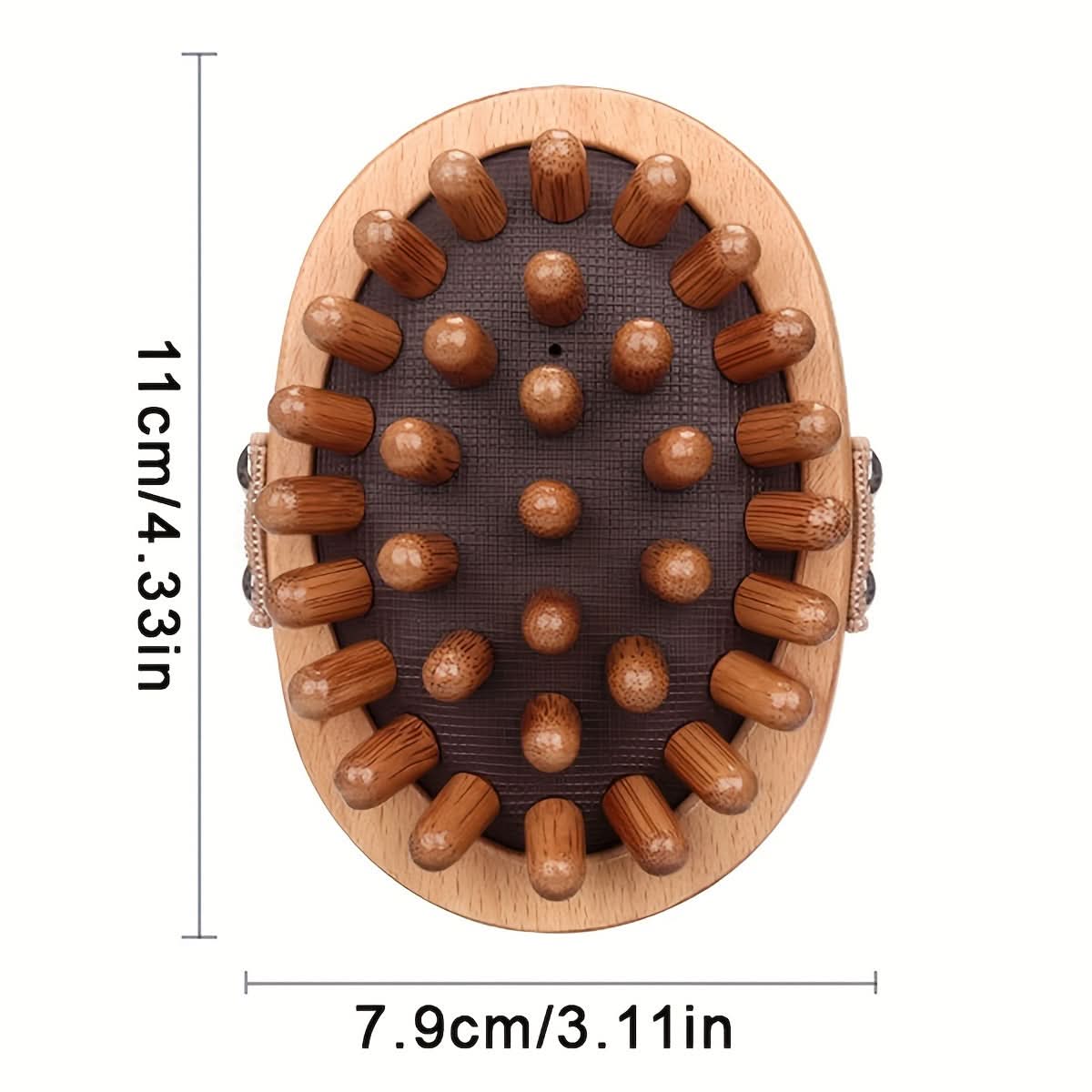 Wooden Full Body Massager Comb for Relief