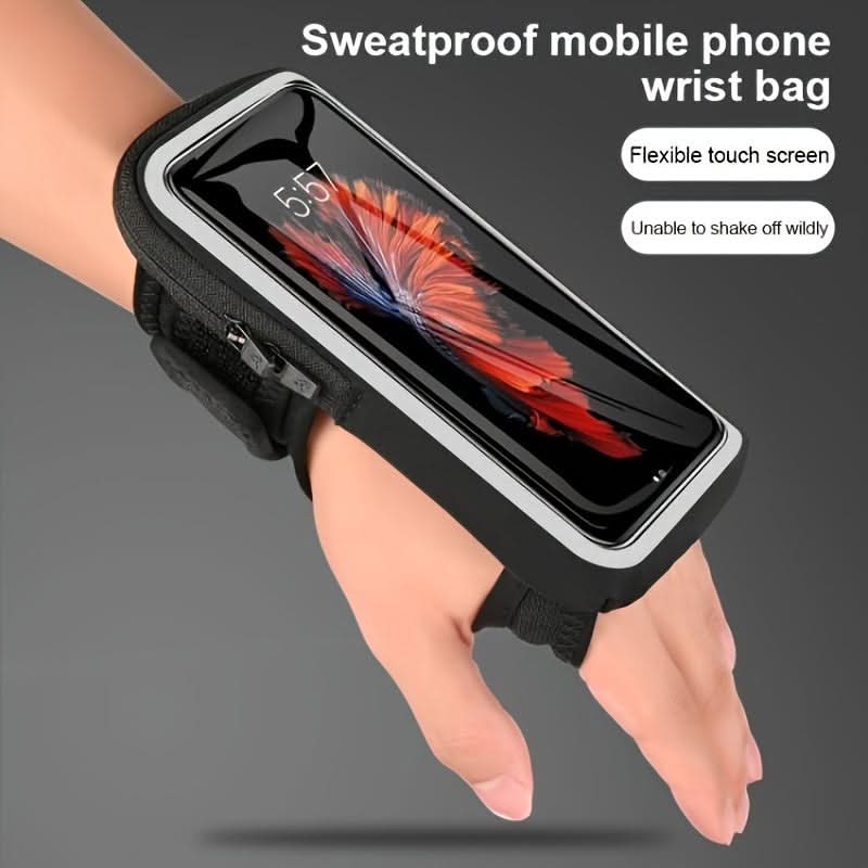 7-inch Universal Touch Screen Running Arm Bag - Waterproof Wrist Pouch