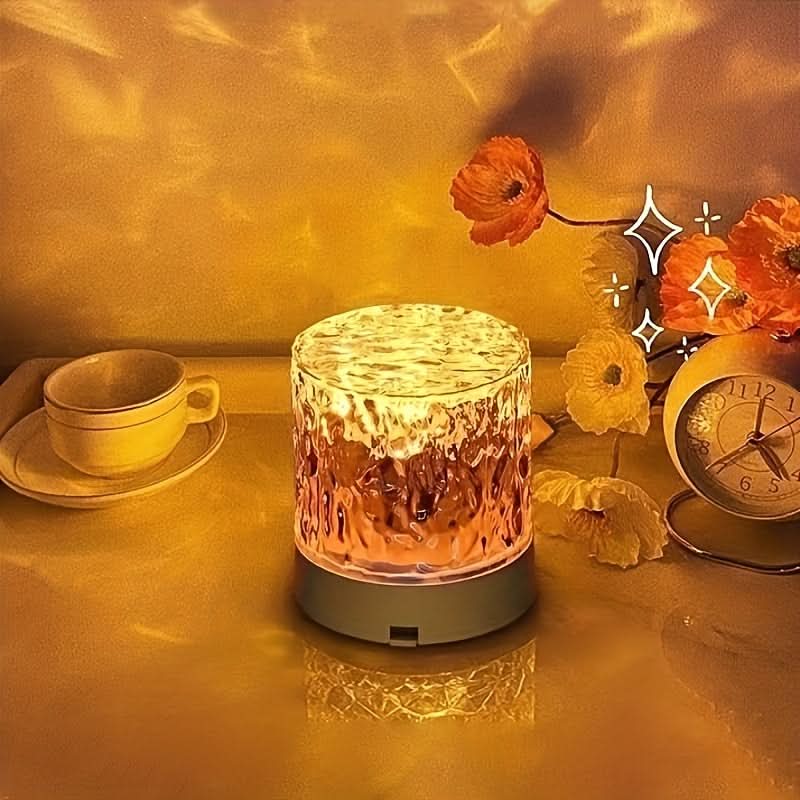 Color-Changing Water Ripple Table Lamp