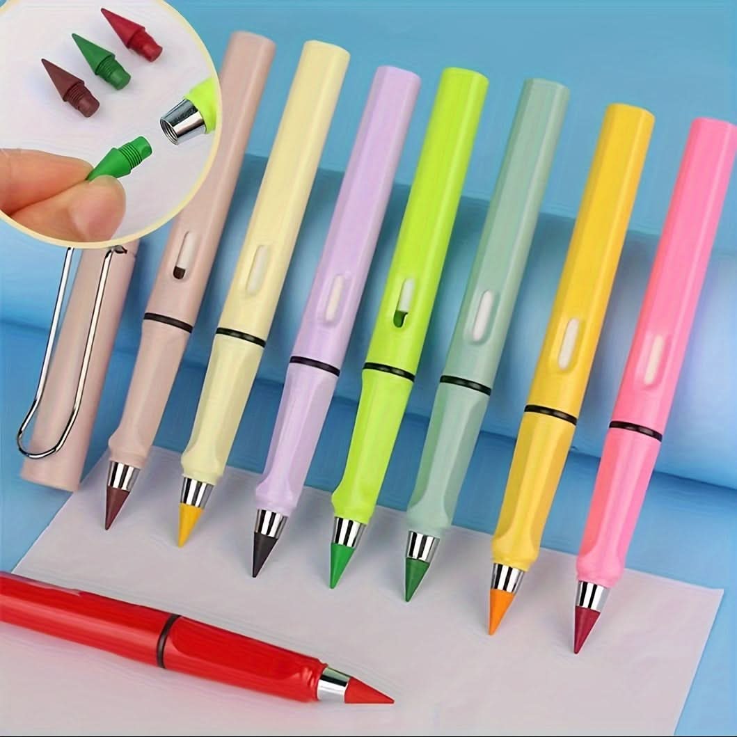 12-Color Infinity Pencil Set – Long-Lasting