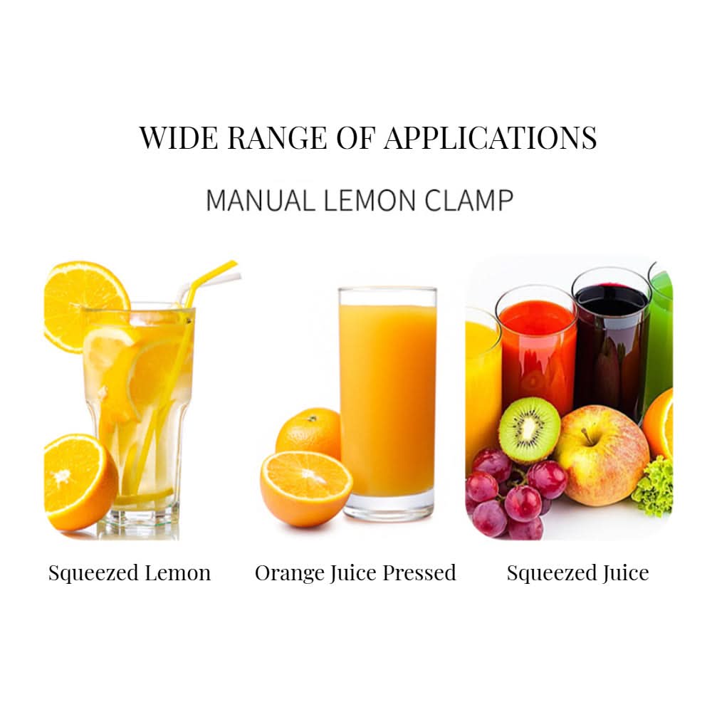 Portable Manual Fruit Juicer – Handheld Citrus & Lemon Squeezer