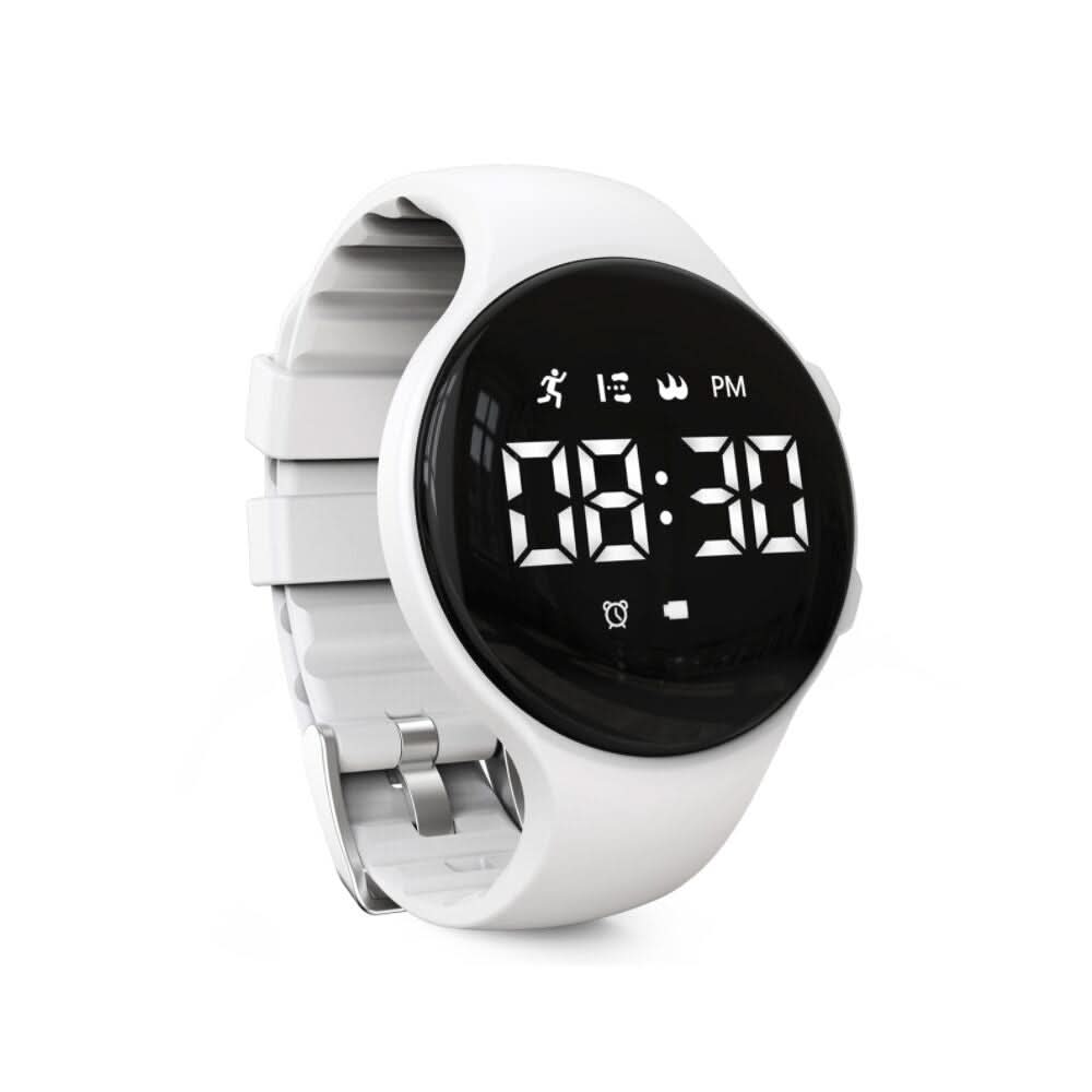 LED Digital Pedometer Fitness Watch – Kids Smart Tracker with Alarm & Stopwatch