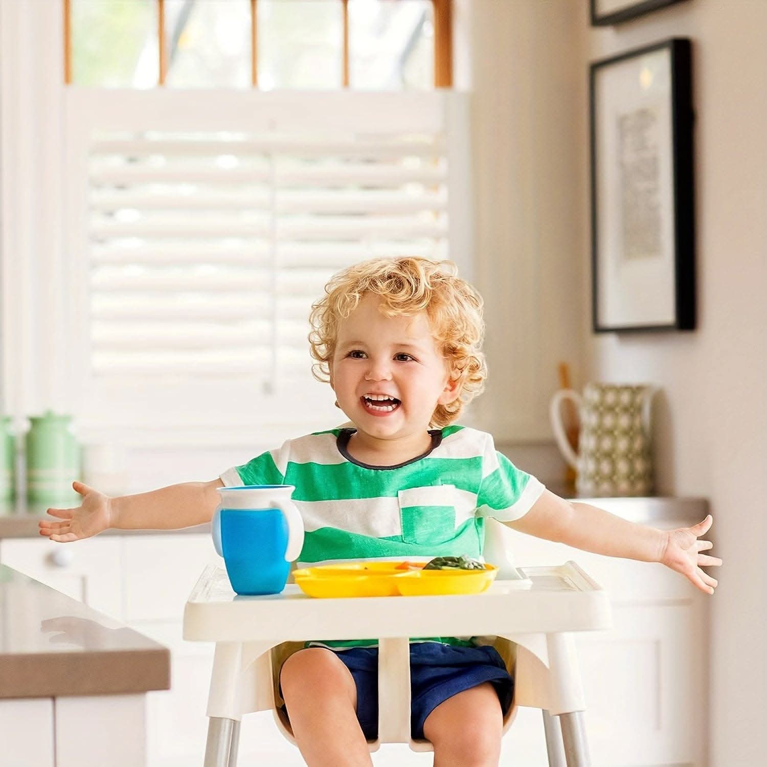360° Leak-Proof Sippy Cup with Handles