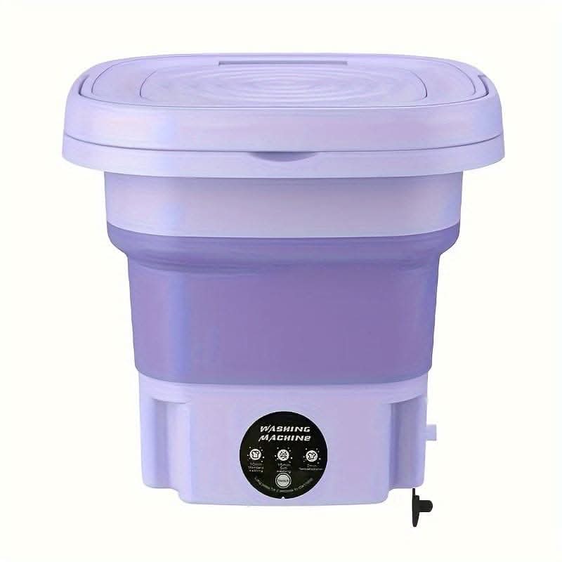 1pc Portable Mini Washing Machine – 8L Capacity, 3 Cleaning Modes