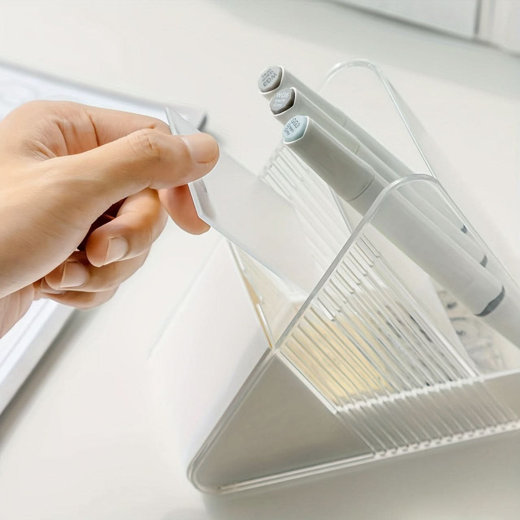 Slant Pen Holder Organizer Set