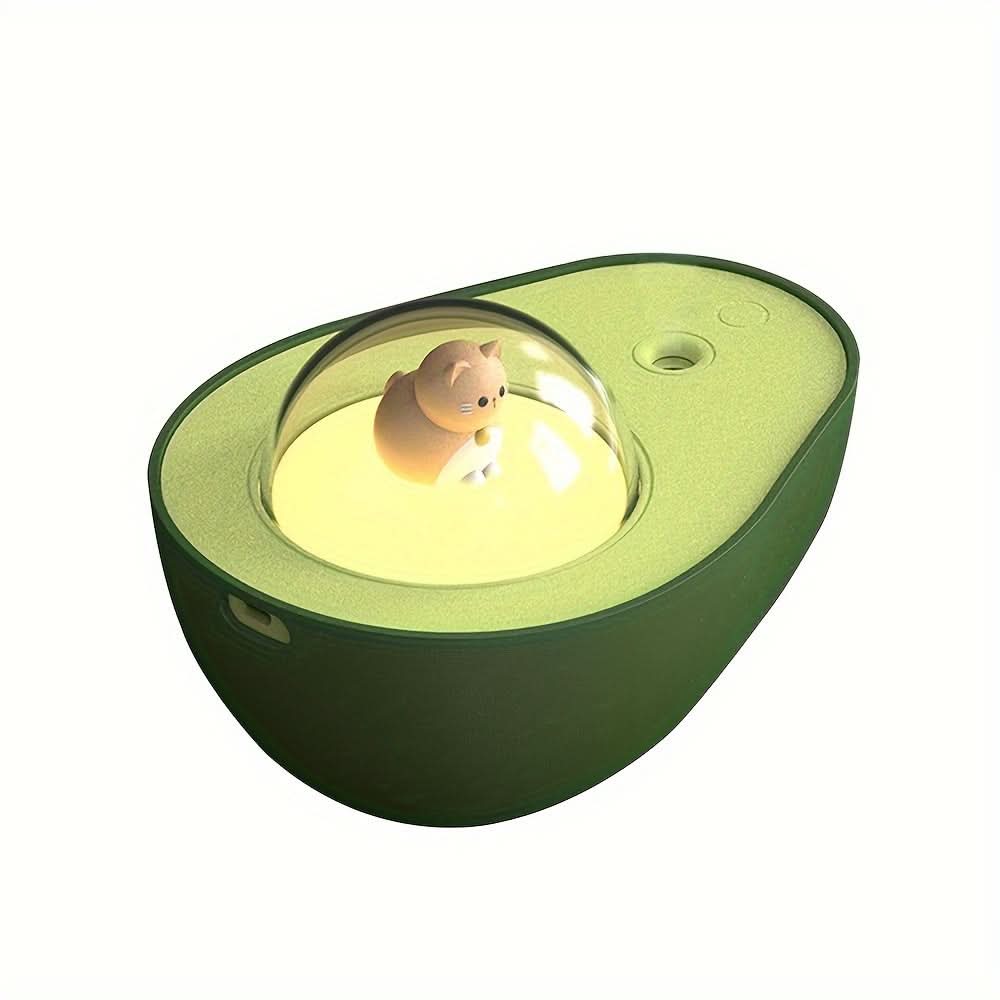 Avocado-Shaped USB Humidifier & Air Purifier – Portable Aromatherapy for Home