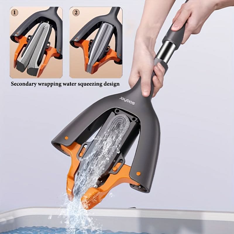 Compact Hands-Free Mini Sponge Mop – Portable, Super Absorbent Cleaning Tool