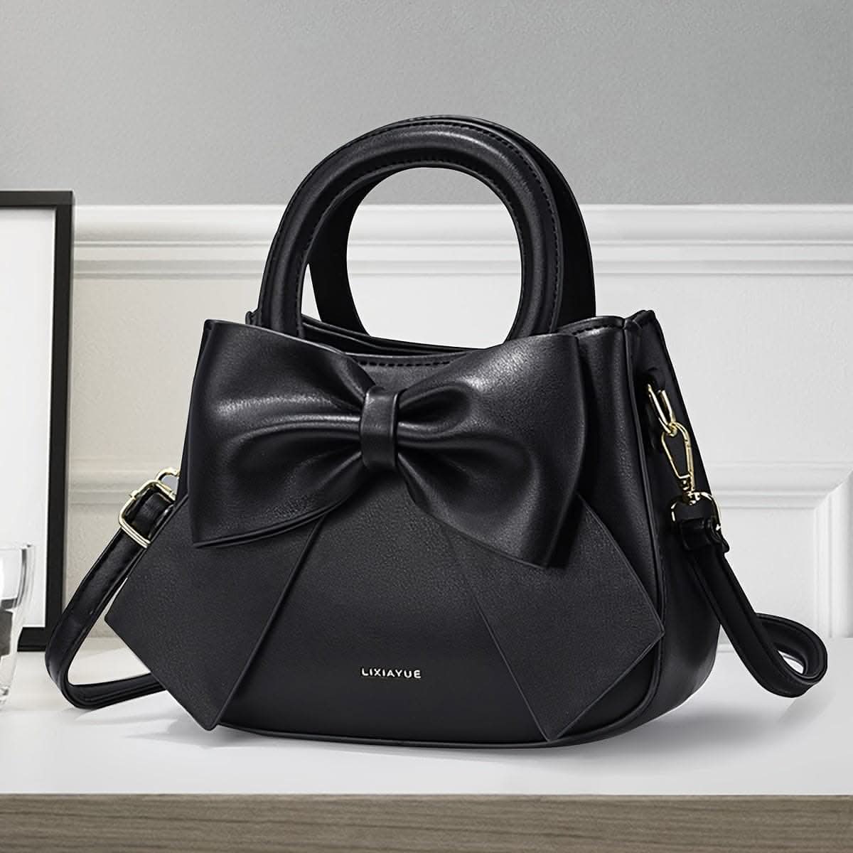 Stylish Faux Leather Crossbody Bag - Fashionable Handbag for Women