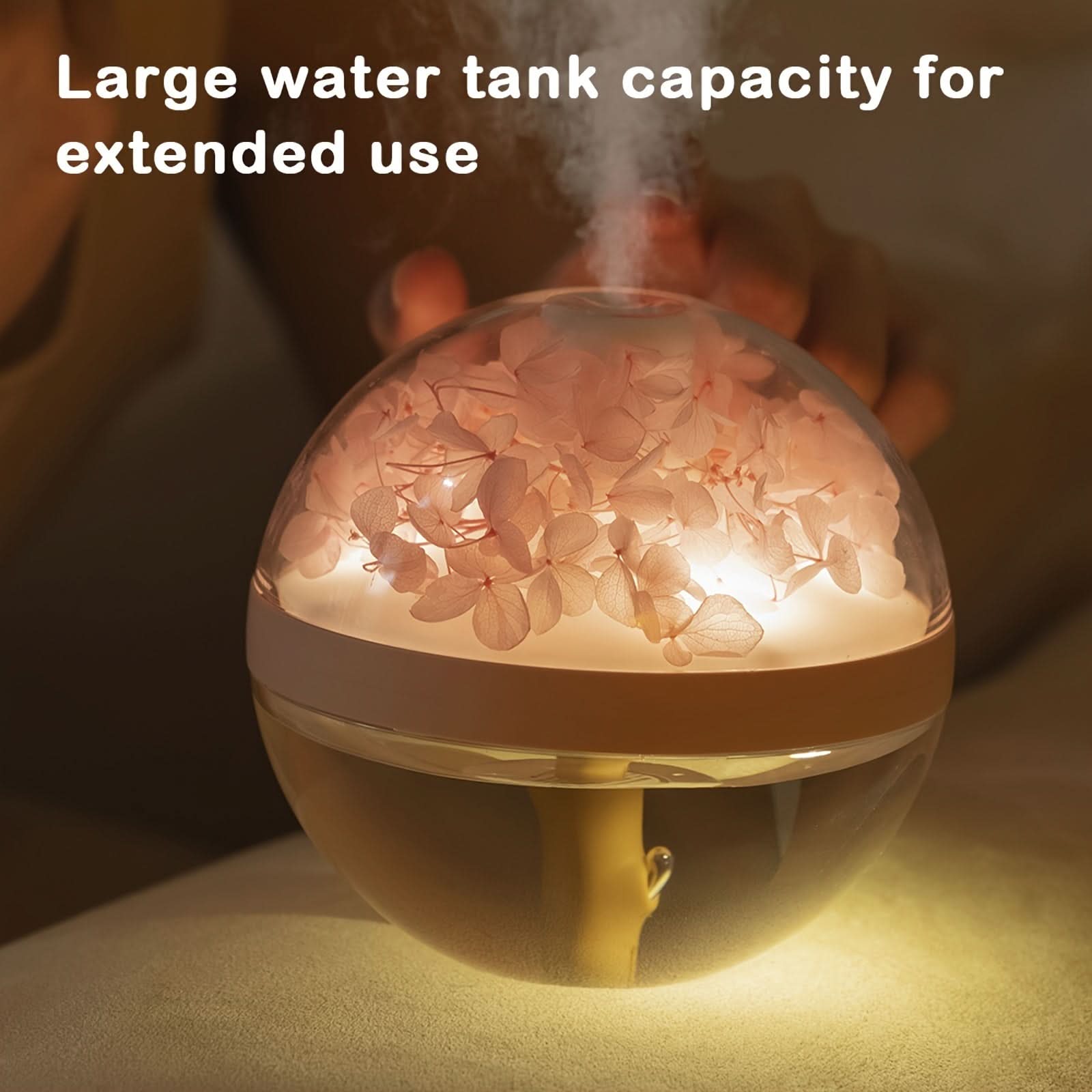 USB Portable Ultrasonic Air Humidifier with Night Light